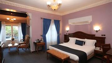 1 slaapkamer, luxe beddengoed, een gratis minibar, een kluis op de kamer