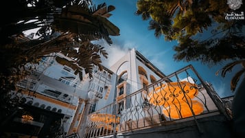 Voorkant van accommodatie