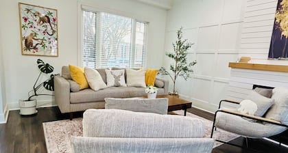 Lovelyhome•Near BU•With TreeHouse•Ideal for group stays