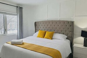 5 bedrooms, iron/ironing board, travel cot, WiFi