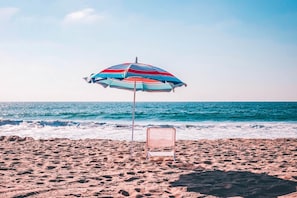 Tæt på stranden