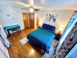 1 間睡房、書桌、熨斗/熨衫板、免費 Wi-Fi