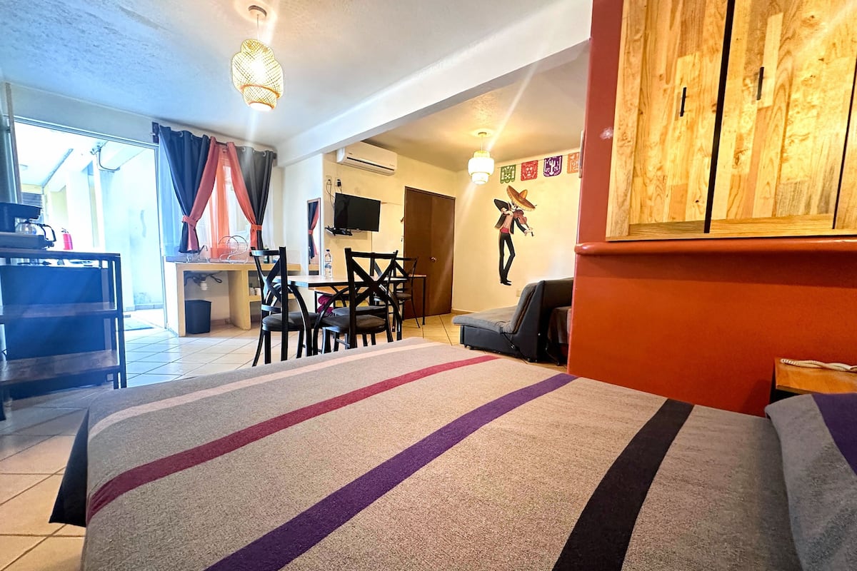 Family Studio, Non Smoking | 1 bedroom, desk, laptop workspace, free WiFi