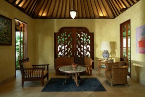 Villa | Living area - Villa Amaru (Ubud)