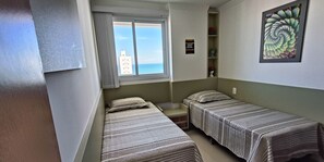 2 bedrooms, WiFi, wheelchair access - Superb Sea View 2bed flat, 2baths, Wi-Fi, Parking (Guarapari)