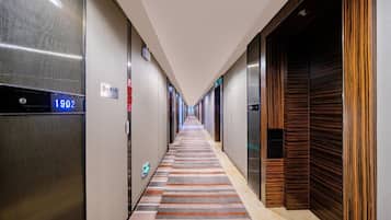 Handrails in hallways