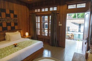 Deluxe Double Room, 1 Bedroom, Pool View | View from room