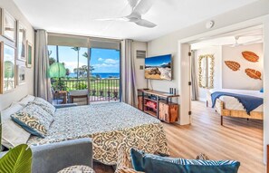 1 bedroom, iron/ironing board, travel cot, WiFi - Oceanfront Kihei Paradise Vistas (Kihei)