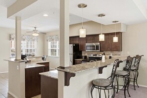 Fridge, microwave, oven, dishwasher - Pet-Friendly Golf Getaway: 2 BR, 2 BA Condo near Shows & Attractions (Branson)