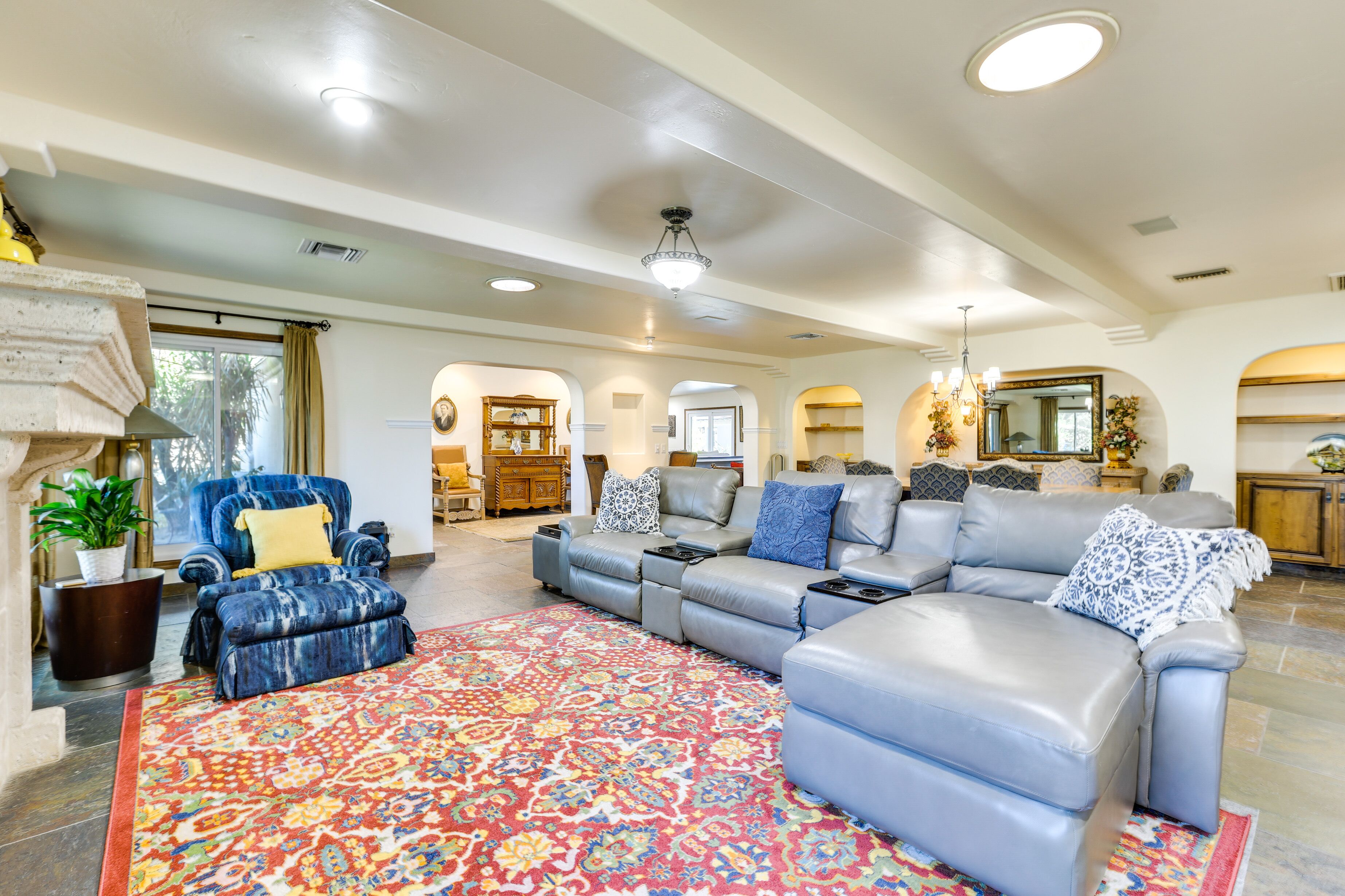 Spacious Uptown Phoenix Home w/ Pool & Yard Games!