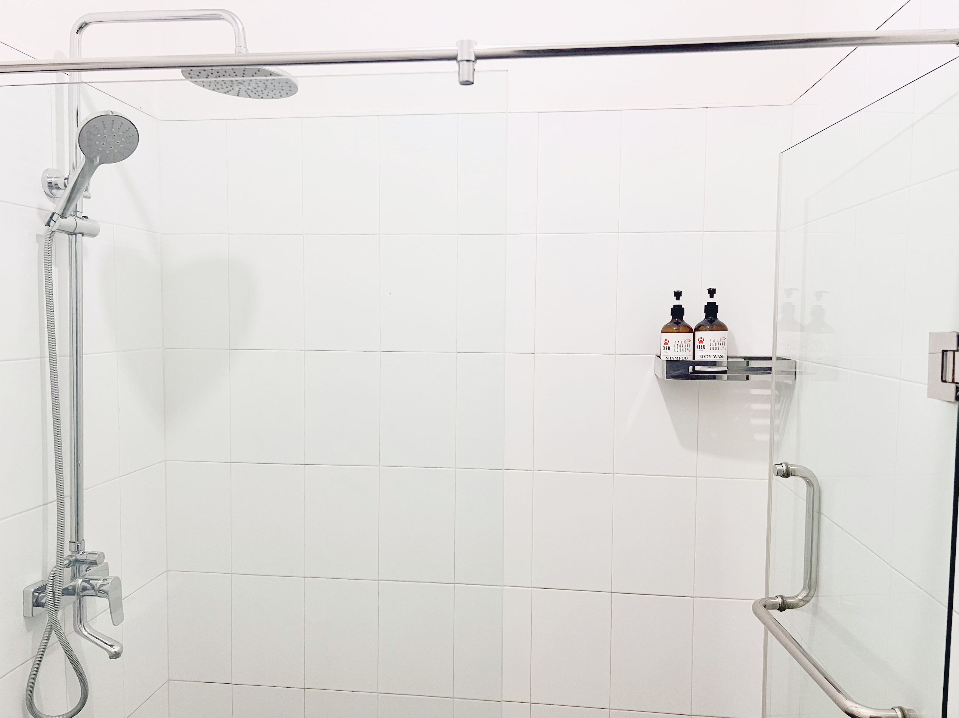 Deluxe-Doppel- oder -Zweibettzimmer, Balkon, Gartenblick | Badezimmer