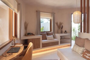 Signature-Suite, 1 King-Bett, Terrasse, Poolblick