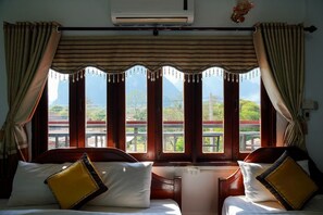 Vue depuis le balcon