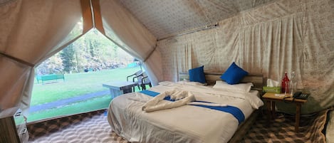 Cottage Cao cấp, ban công, quang cảnh sông | 1 phòng ngủ, truy cập Internet không dây miễn phí, bộ trải giường
