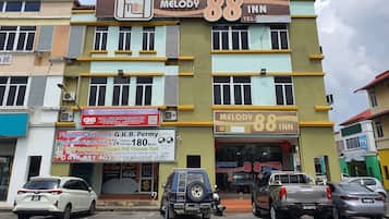 Fachada de la propiedad