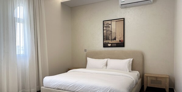 Design Apartment, 2 Bedrooms | 2 bedrooms, blackout curtains, iron/ironing board, free WiFi - Kease Qurtubah A-17 Royal Design AG57 (Riyadh)