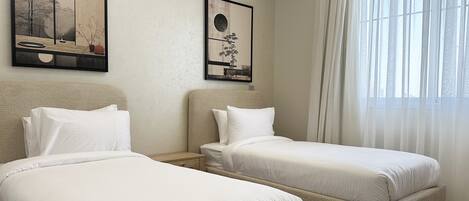 Design-Apartment, 3 Schlafzimmer | 3 Schlafzimmer, Verdunkelungsvorhänge, Bügeleisen/Bügelbrett