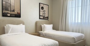 Apartamento design, 3 quartos | 3 quartos, cortinas blackout, ferros/tábuas de passar roupa