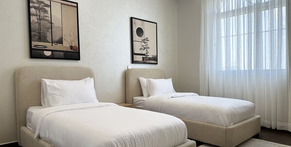 Design Apartment, 3 Bedrooms | 3 bedrooms, blackout curtains, iron/ironing board, free WiFi - Kease Qurtubah A-19 Royal Design GX10 (Riyadh)