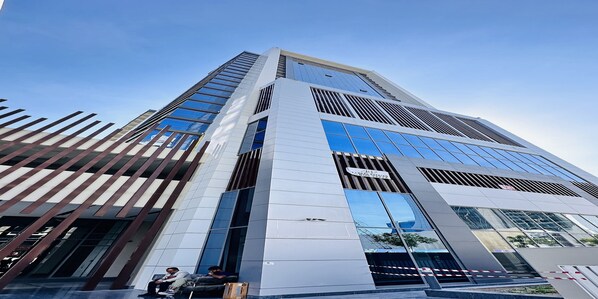 Façade de l’hébergement