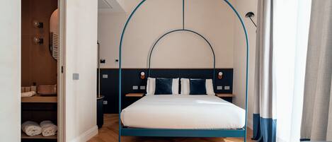 1 Schlafzimmer, Bettwäsche aus ägyptischer Baumwolle