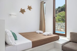 1 Bedroom Deluxe Apartment with Private Pool | Setrika/meja setrika dan Wi-Fi gratis