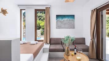 1 Bedroom Deluxe Apartment with Private Pool | 1 bedroom, iron/ironing board, free WiFi
