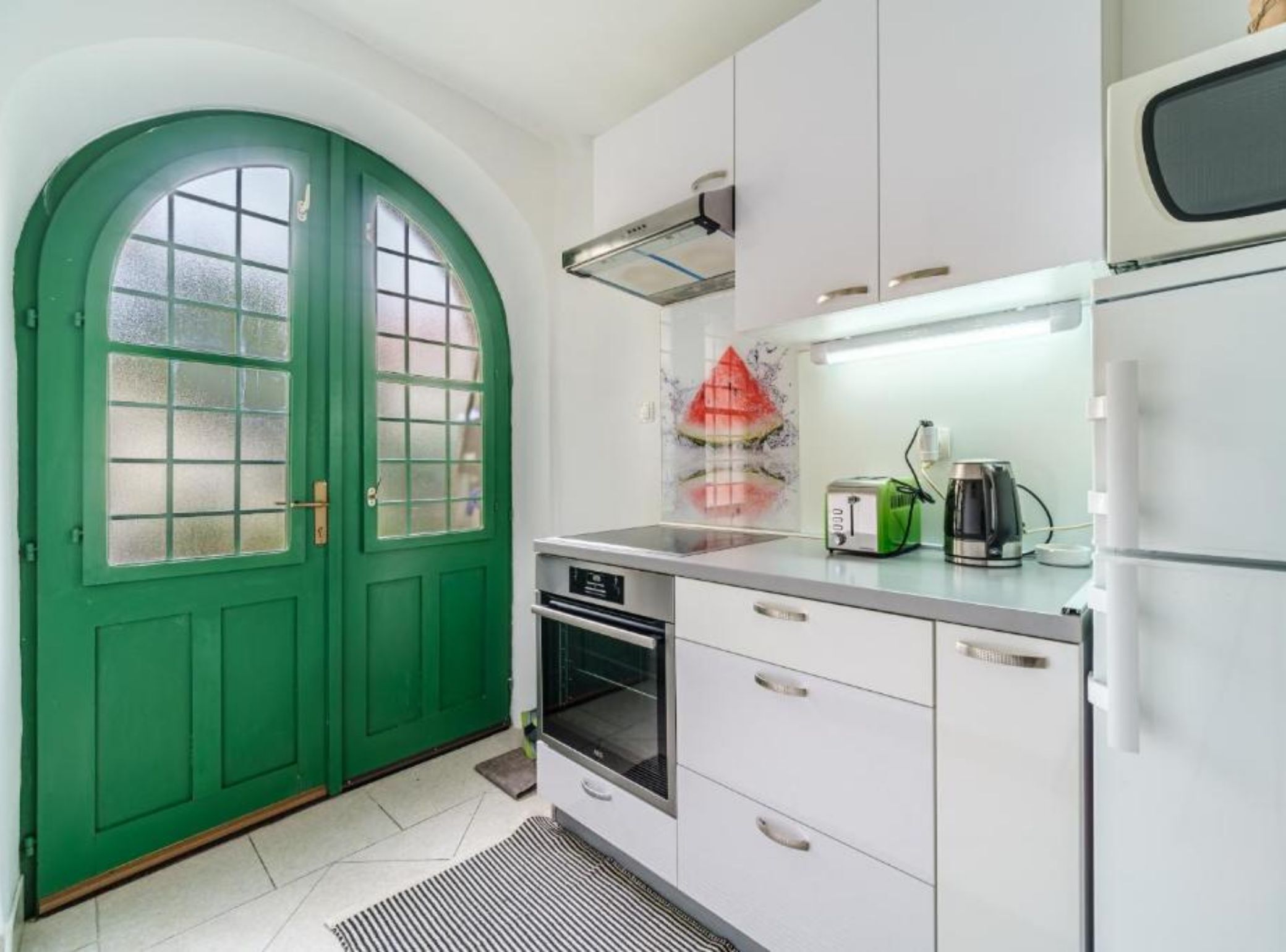 Apartment (Two bedroom Apartment) | Private kitchen | Fridge