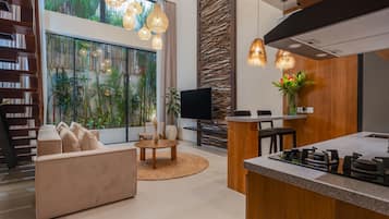 Smart TV, Netflix, servicios de streaming, oficina