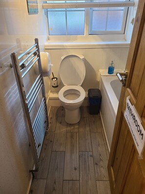Towels, soap, toilet paper