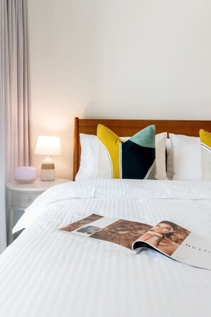 1 غرفة نوم ومكتب وواي فاي