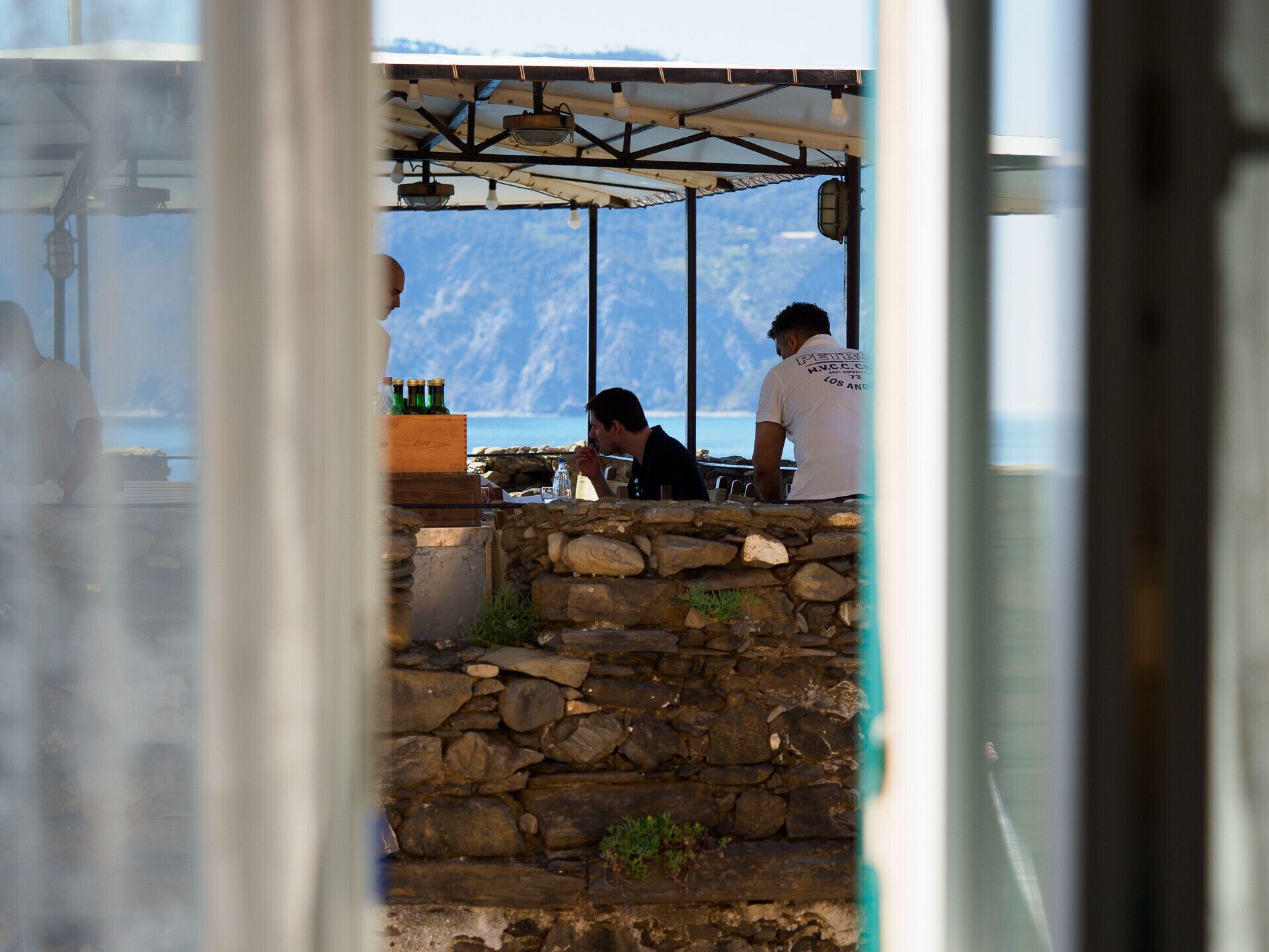 Vue depuis l’hébergement