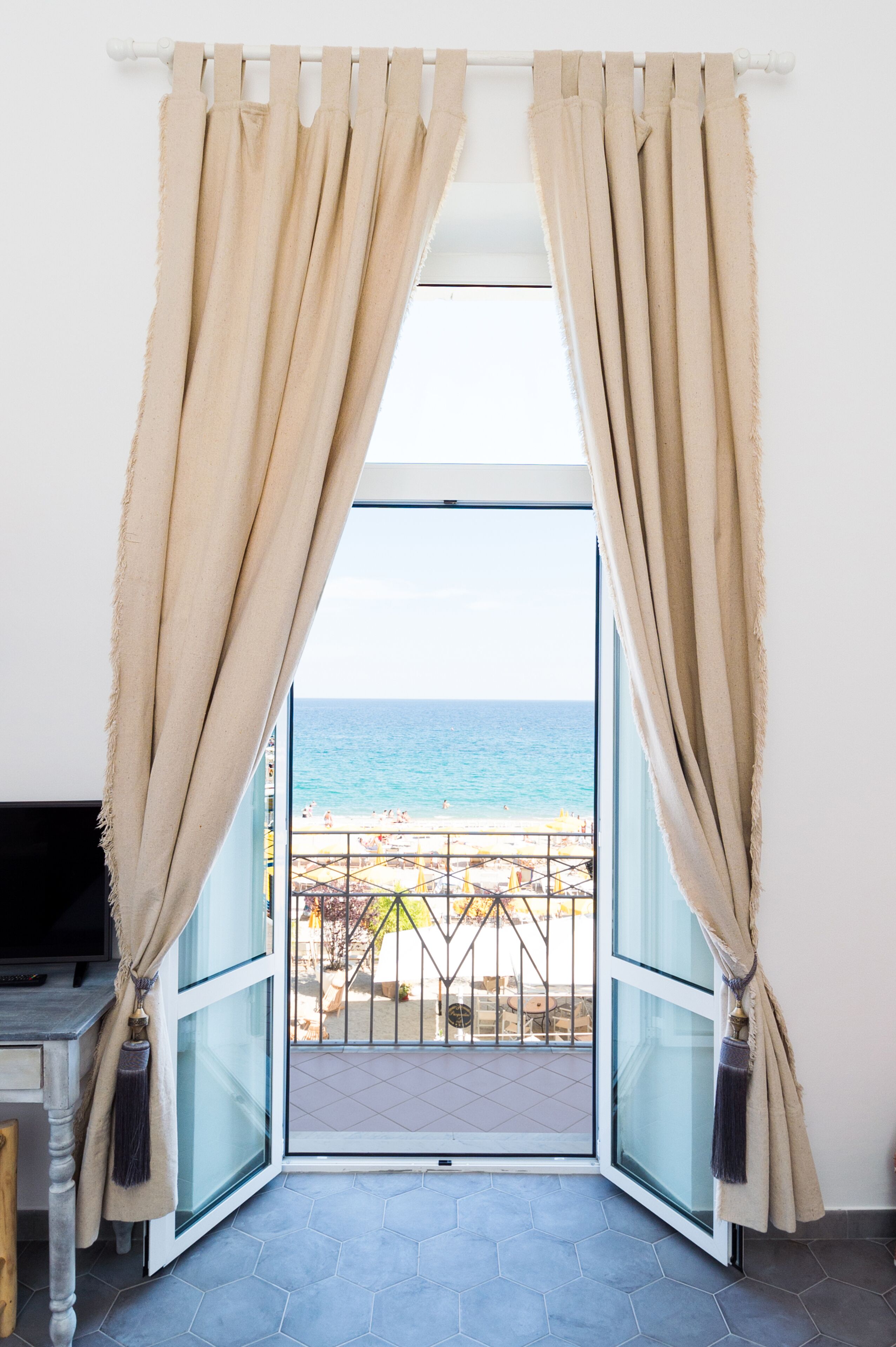 Vue depuis le balcon