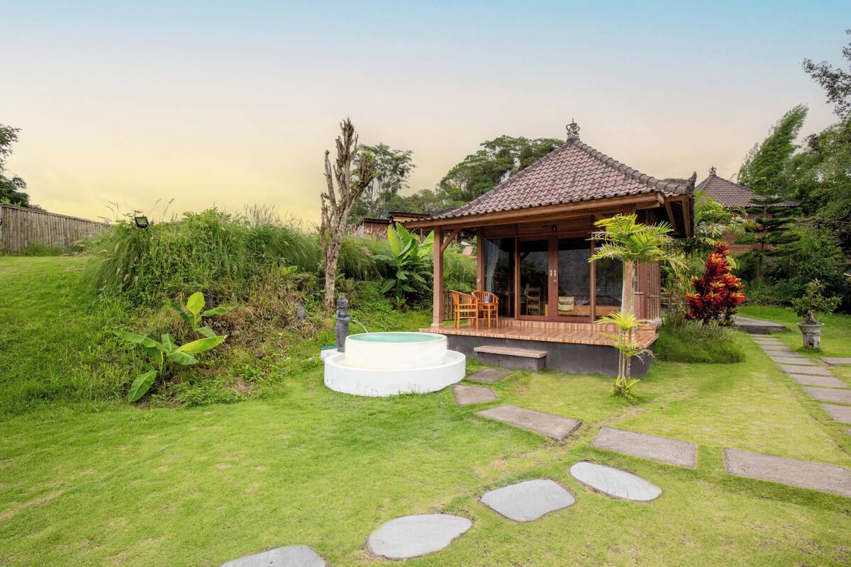 Deluxe tweepersoonskamer, hot tub | Gratis wifi