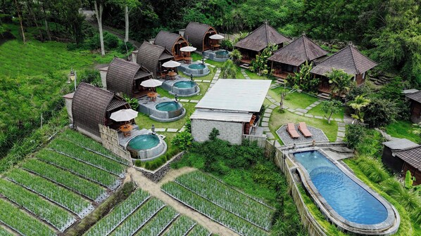 View from property - Cabana Bali Villa (Kintamani)