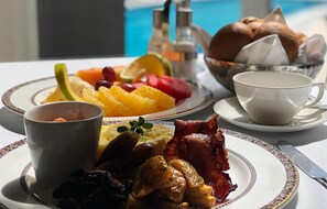 Kontinental frokost er inkludert hver dag