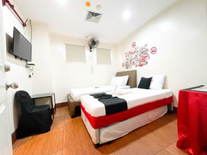 ห้องดีลักซ์ | Wi-Fi ฟรี, ผ้าปูที่นอน