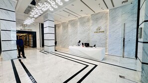 Reception - Upscale Studio Apartment Palm View with Big Balcony Free Parking by Belvilla (Dubai)