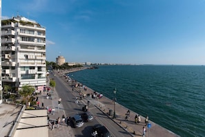 View from property - Luxury seafront apt with view (Thessaloniki)