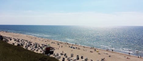 On the beach