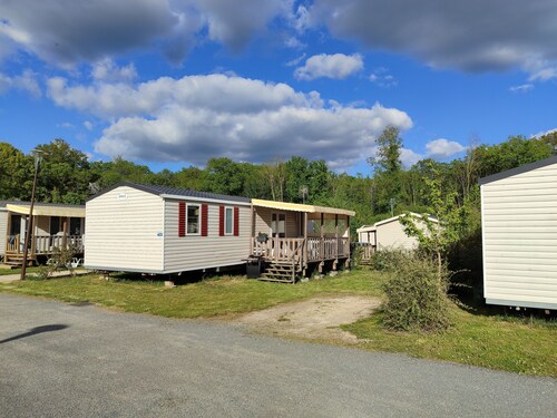Mobil-home 6-8 pers, 4* campsite, in the heart of the castles, near Beauval Zoo