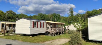 Mobil-home 6-8 pers, 4* campsite, in the heart of the castles, near Beauval Zoo