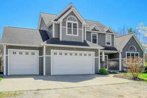 Exterior - Fireside Retreat | Wooded Lot | Center Fireplace | Patio | Fire Table | Grill (South Haven)