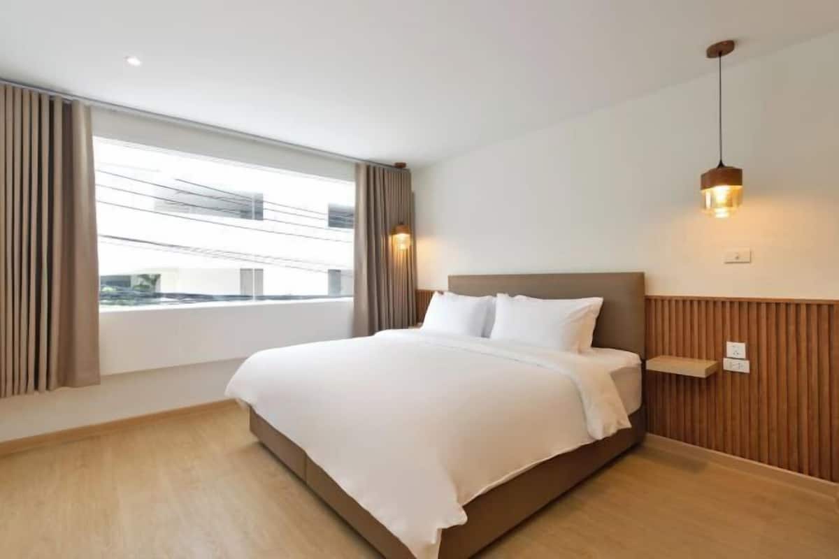Premium bedding, memory foam beds, minibar, blackout drapes