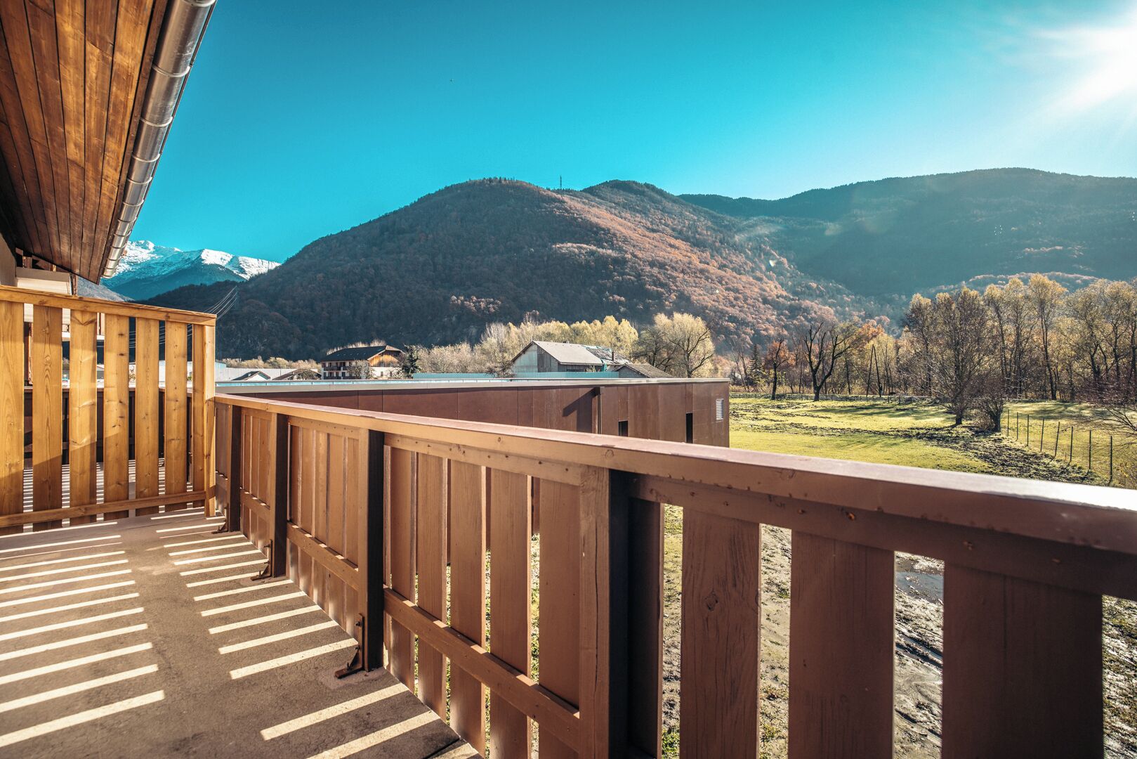 Uitzicht vanuit accommodatie