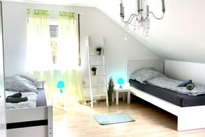 2 slaapkamers, gratis wifi, beddengoed