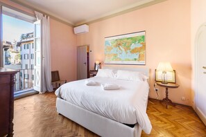 3 habitaciones, ropa de cama de alta calidad y cubrecamas