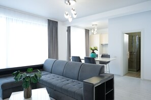 Living area - Hotel Building Stefan (Navodari)