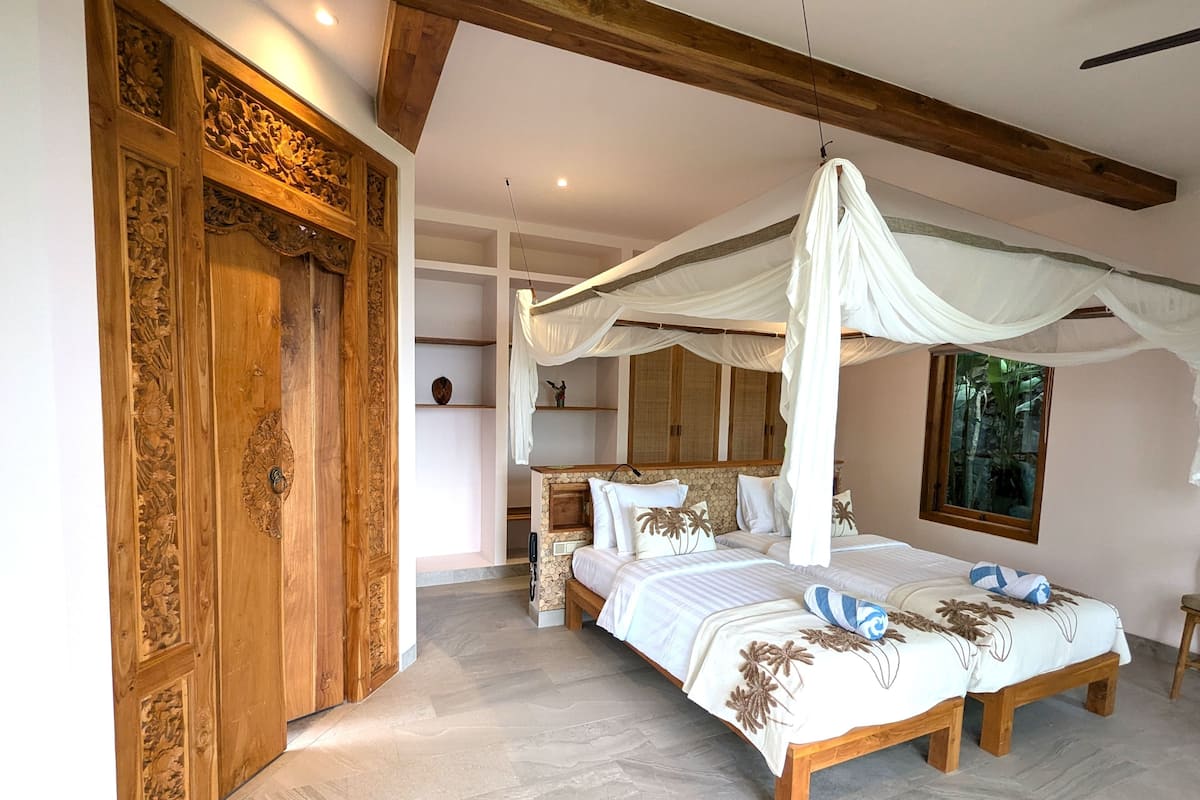 Double or Twin Room | Minibar, desk, free cots/infant beds, rollaway beds