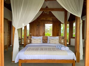 Panoramic Double or Twin Room | Minibar, desk, free cribs/infant beds, rollaway beds - Puri Dajuma Terrace Eco-Lodge & Spa (Selemadeg)